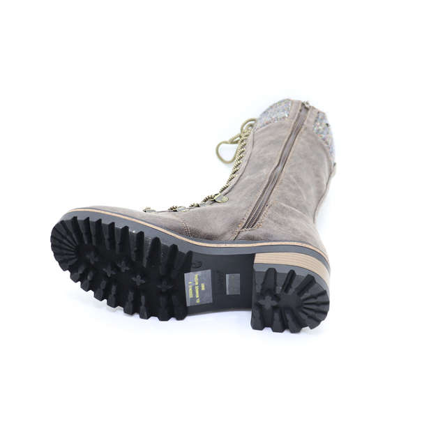 Women's Chunky Heel Knee High Boots