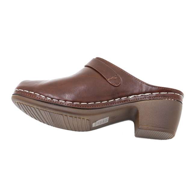 Ladies Clog Heeled Comfort - Size 5 6 7 8 left