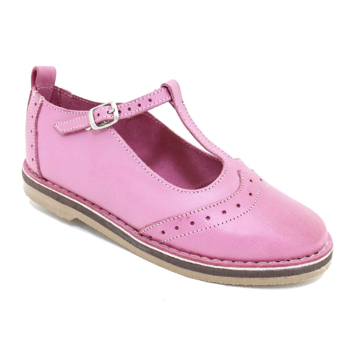 Woman's Brogue T-Bar - Size 3 4 6 left