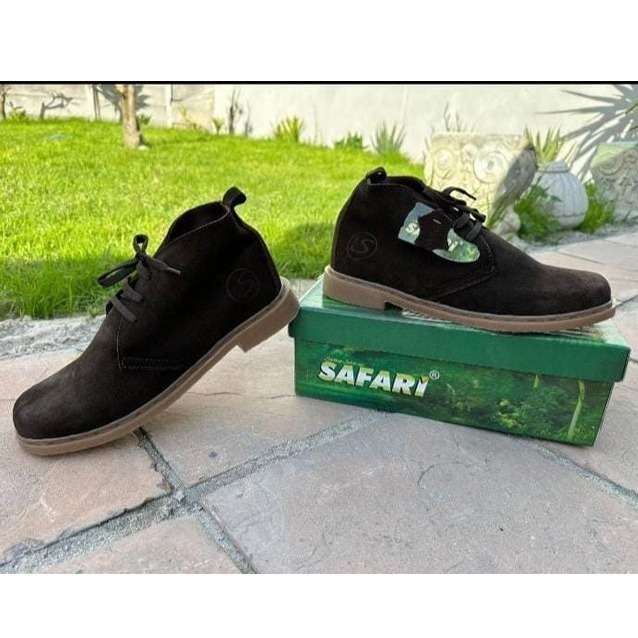 Mens Safari Brown Vellie