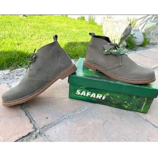 Mens Safari Olive Vellie