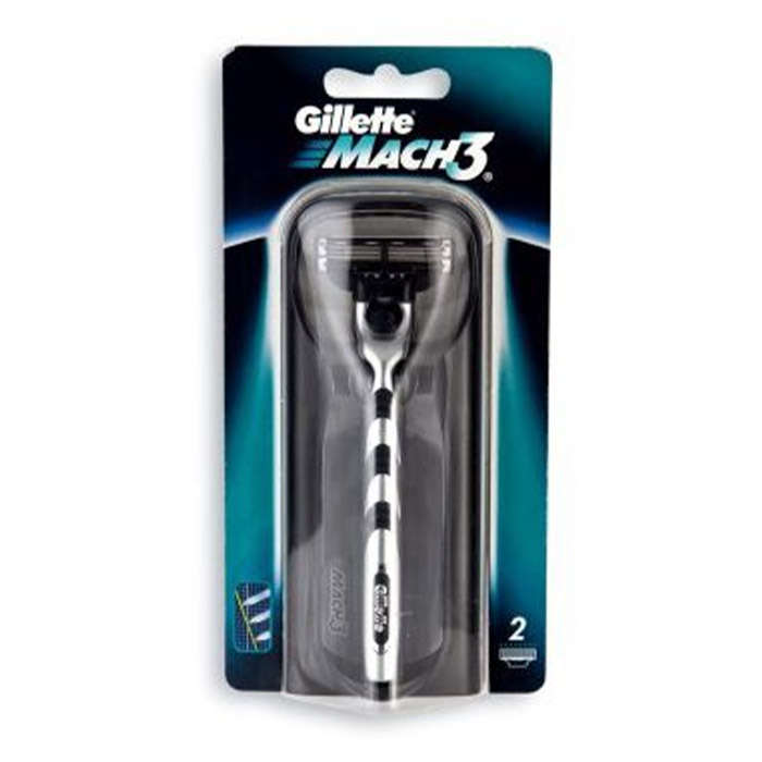 Gillette Mach3 Razor 2 Up