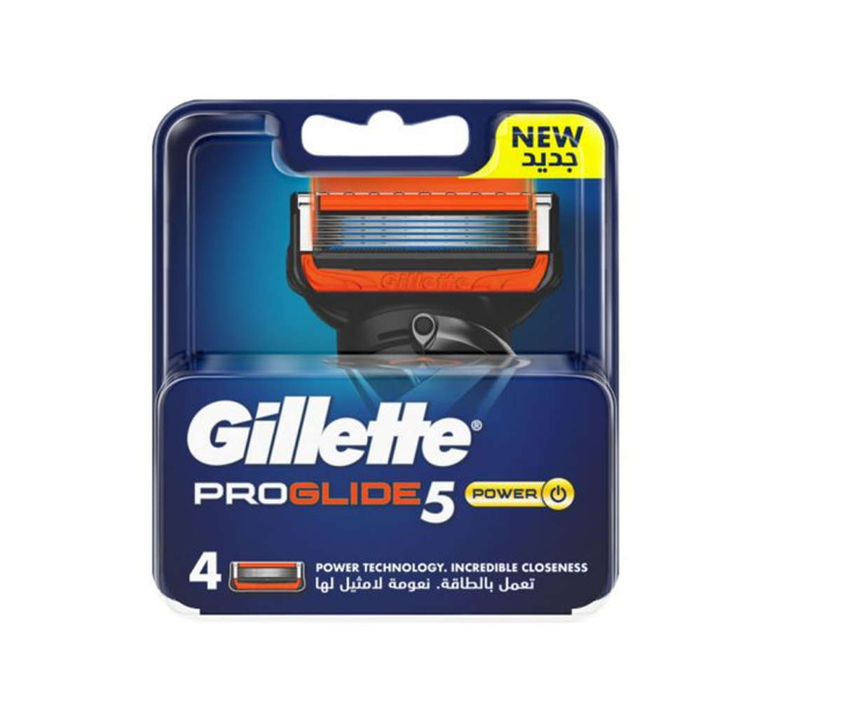Gillette Fusion Proglide Power Replacement Razor Blades - 4 Blades