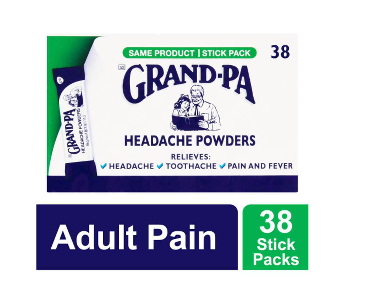 Grand-Pa Headache Powders 38 Powders