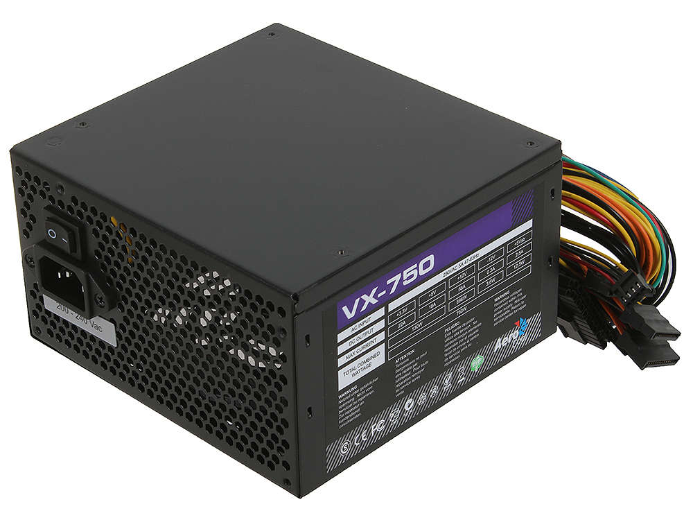 Aerocool VX-750 750W ATX Power Supply [AER-VX750] :