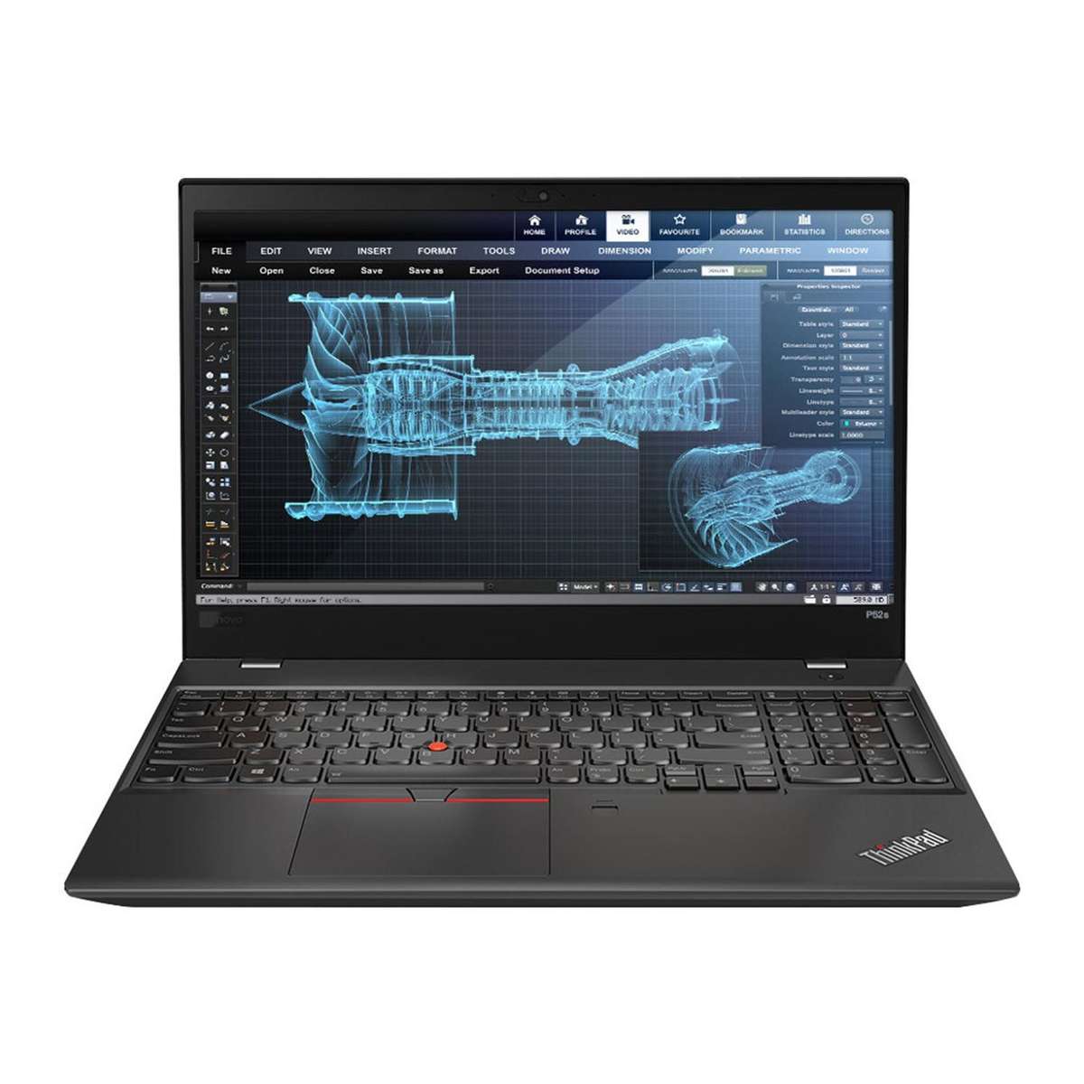 Lenovo Thinkpad P52 Workstation | i7 8750H 2.20GHz | 16GB DDR4 Ram | 512GB SSD | 15.6 LCD Disp...