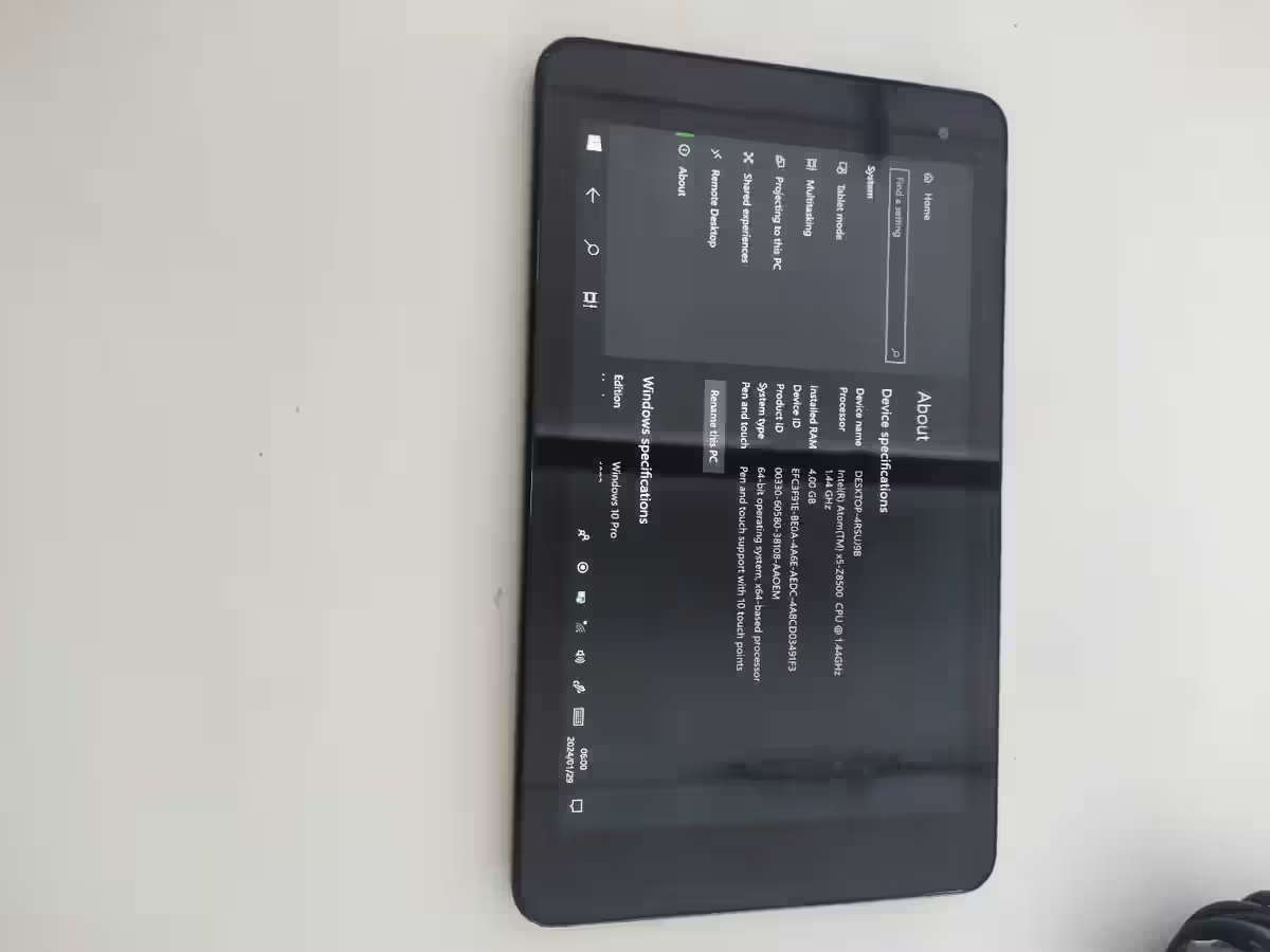 Dell Venue 8 Pro 5855 Tablet PC | Atom x5 Z8500 Quad Core | 4GB RAM 64GB Storage | 8.0 TFT Ful...