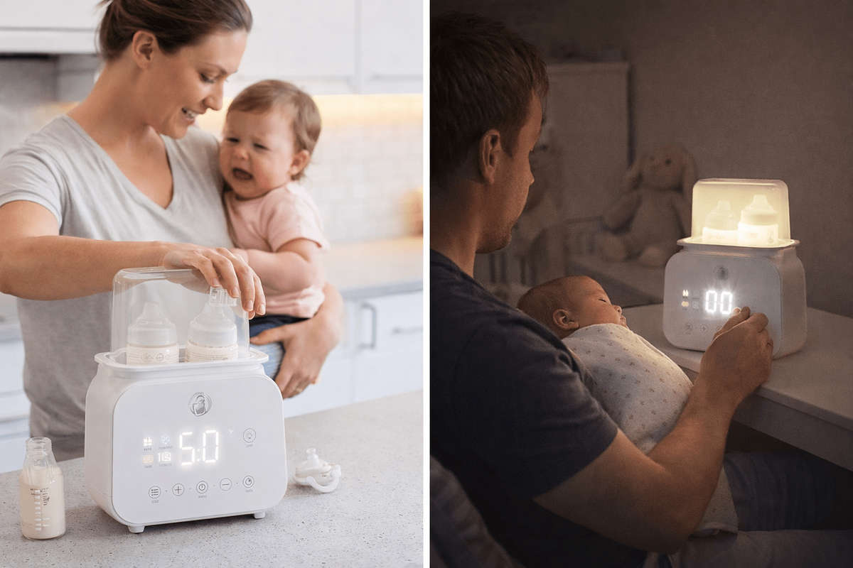 Baby Bottle Warmer with Steam Steriliser (BWW9600D)