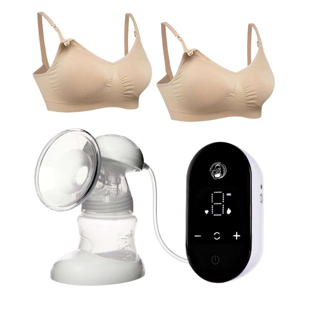 Petite Breast pump &amp; 2x Handsfree bra's - Medium