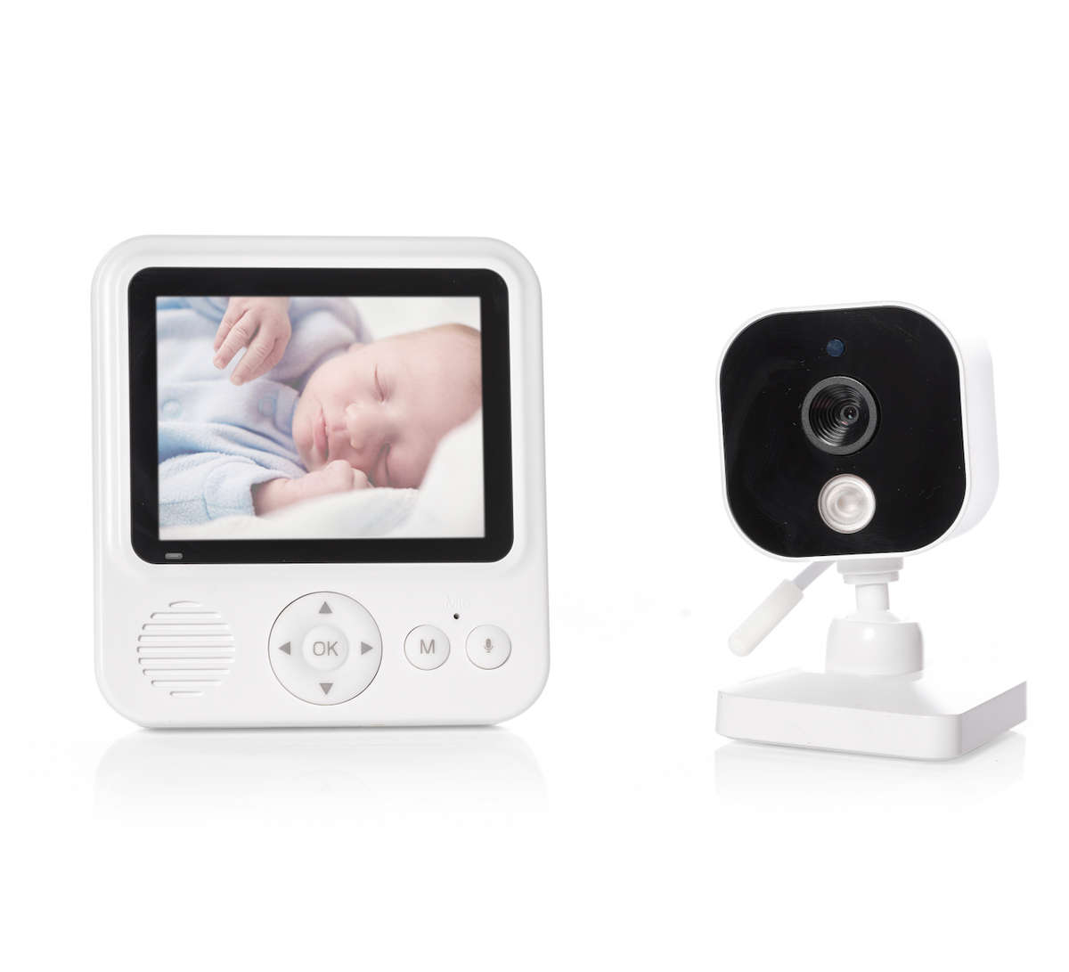 2.8 inch Compact Mini Baby Monitor with Power Saving Mode (B4063)