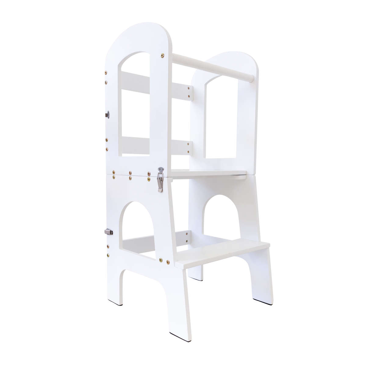 2-in-1 Toddler Learning Tower, Step Stool and Child Desk & Chair