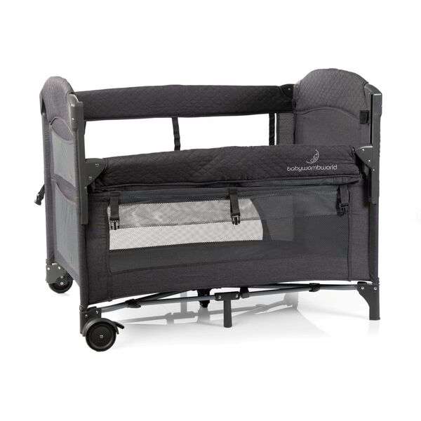 2-in-1 Camp Cot & Co Sleeper (Dark Grey)
