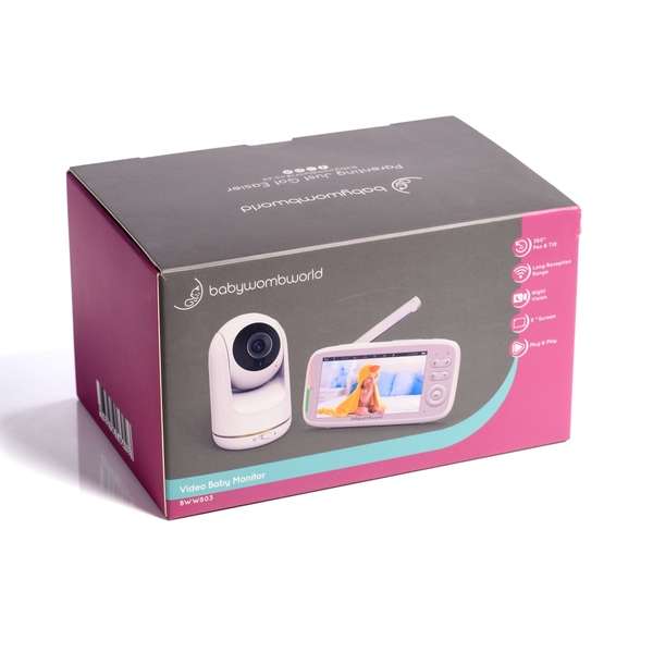 Rotating Baby Monitor with Audio & Night Vision (5.1)