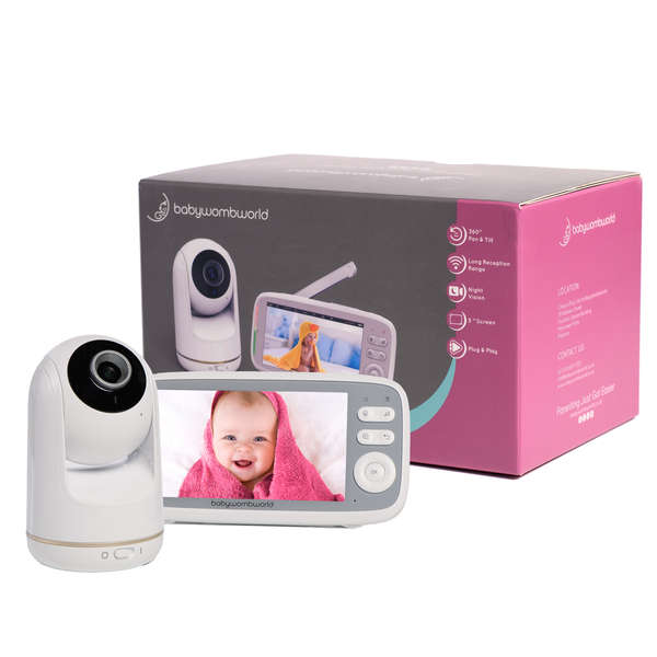 Rotating Baby Monitor with Audio & Night Vision (5.1)