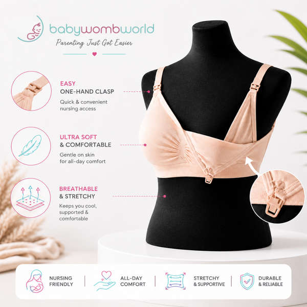 Seamless Nursing Bra (Medium)