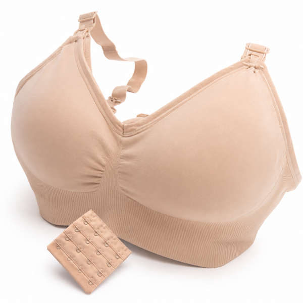 Seamless Hands-Free Breast Pump Bra (Medium)