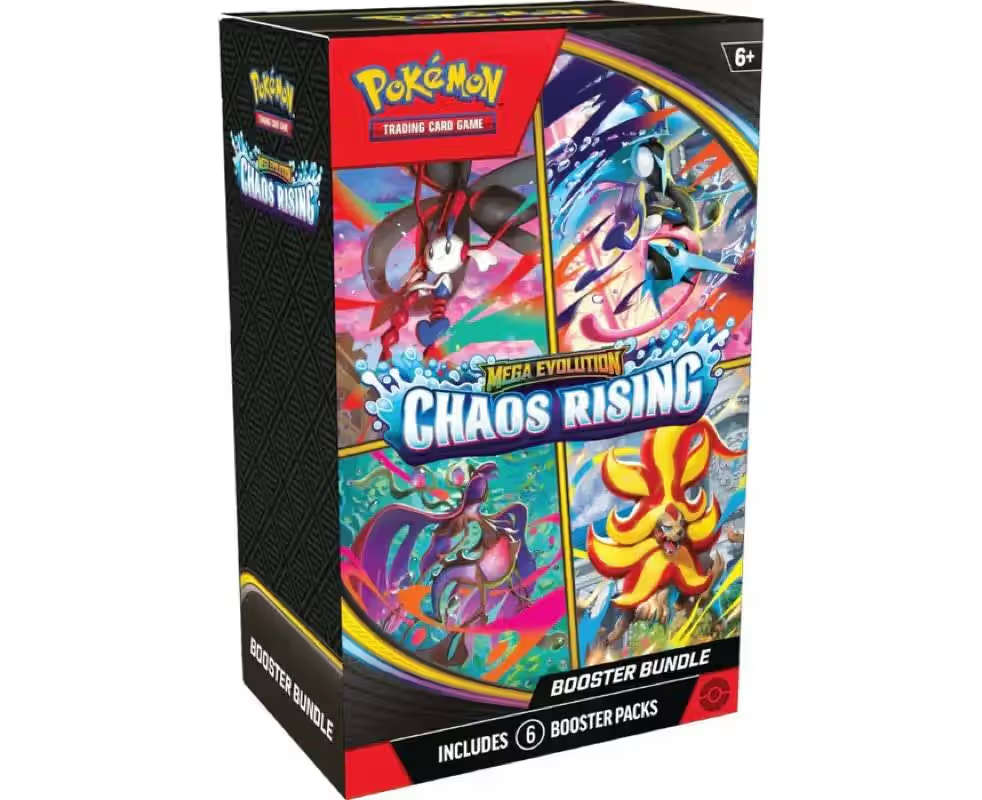 Pokémon TCG: Mega Evolution Chaos Rising Booster Bundle - Pokémon TCG: Mega Evolution Chaos Ris...