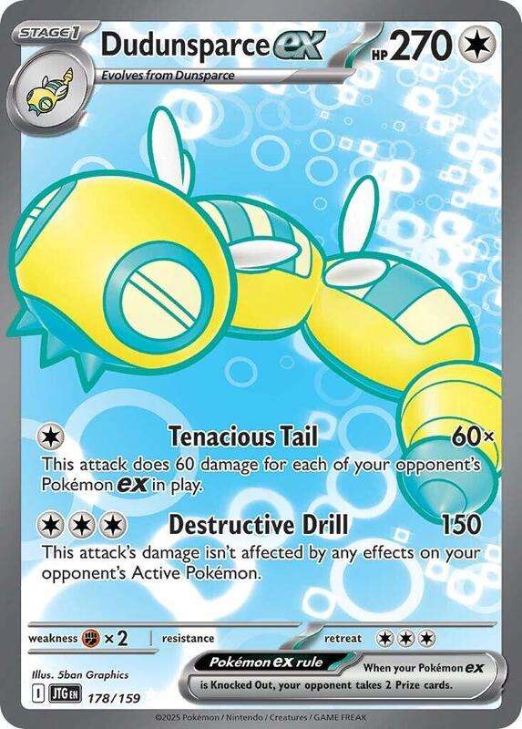 Dudunsparce ex - 178/159 - Journey Together - Dudunsparce ex - 178/159 - Journey Together