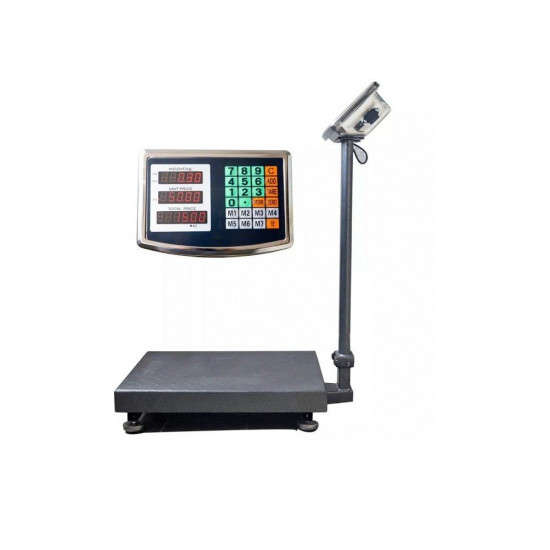600kg Industrial Heavy Duty Platform Scale with built-in battery