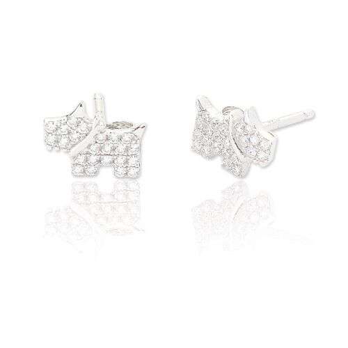 Scottie Cubic Stud Earrings