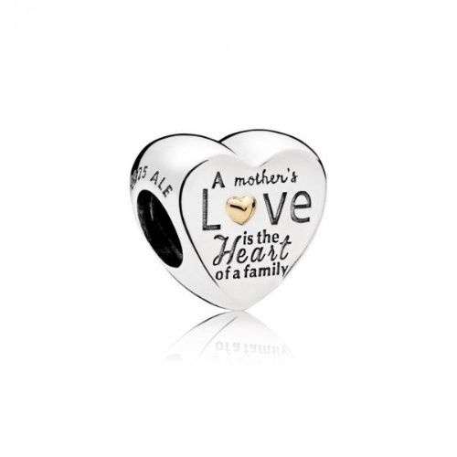 Mothers Love Heart Charm