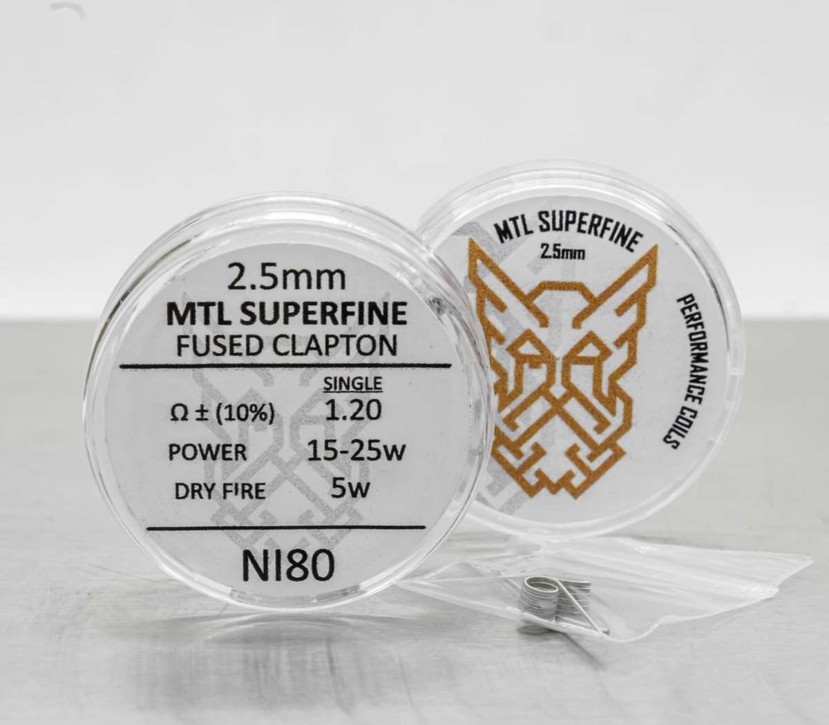 Superfine - fused clapton 32 coils - 2.5mm