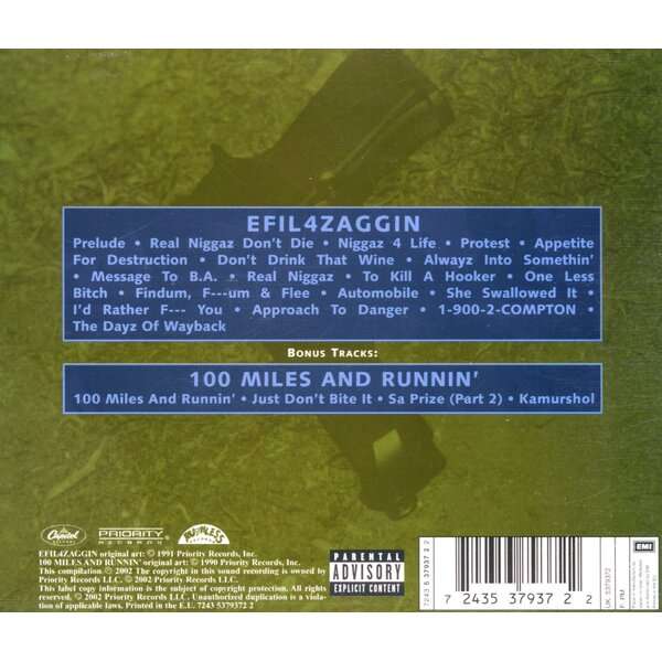 N.W.A. - Efil4zaggin (CD)