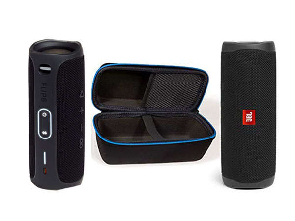 JBL FLIP 5 Black Portable Waterproof Bluetooth Speaker - JBL