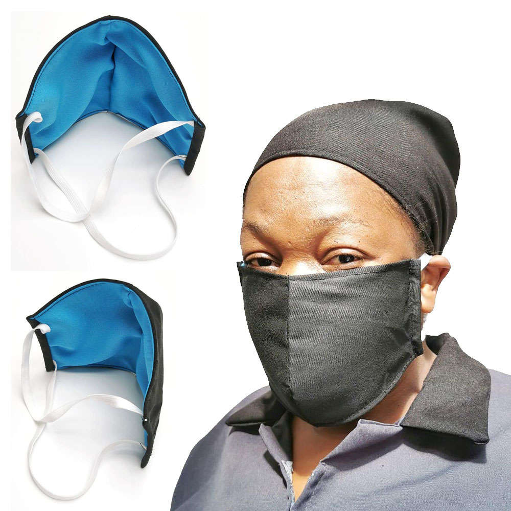 Reusable Face Mask 80% Cotton 20% Polyester - Each