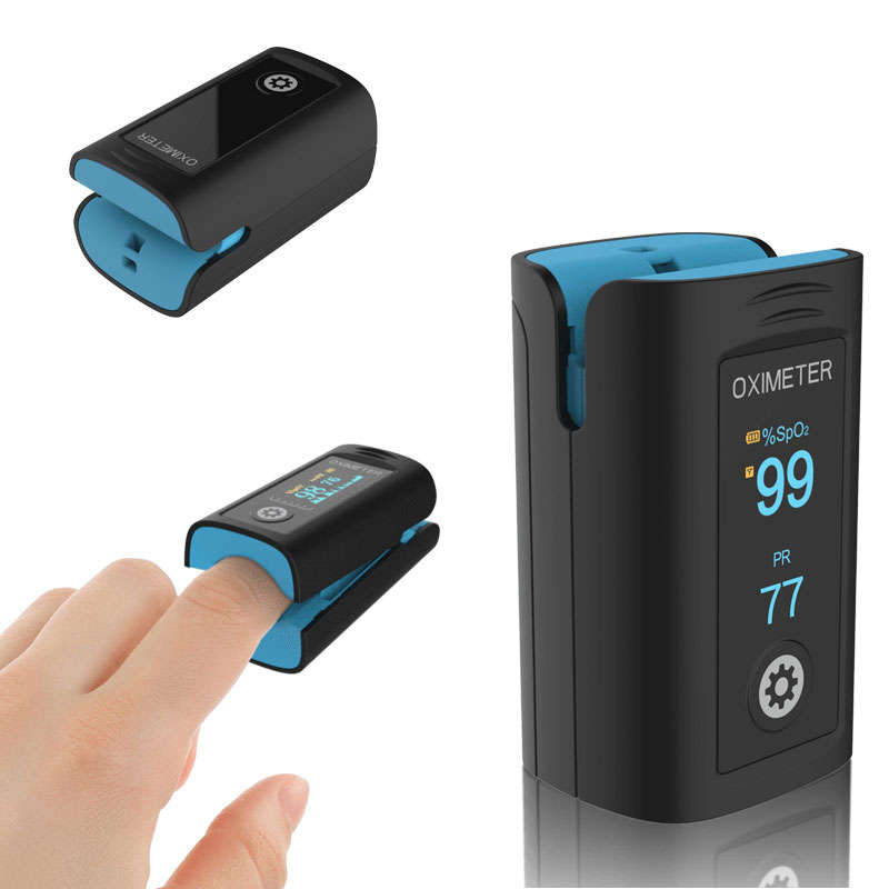 Creative Medical Fingertip Pulse Oximeter - Oxygen Monitor - Oxymeter Screening Tool