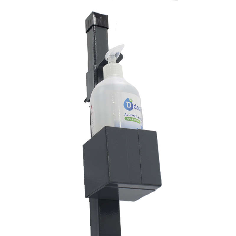 Econo Freestanding Foot Operated Freestanding Sanitizer Dispenser with Sanitizer and 5 Litre