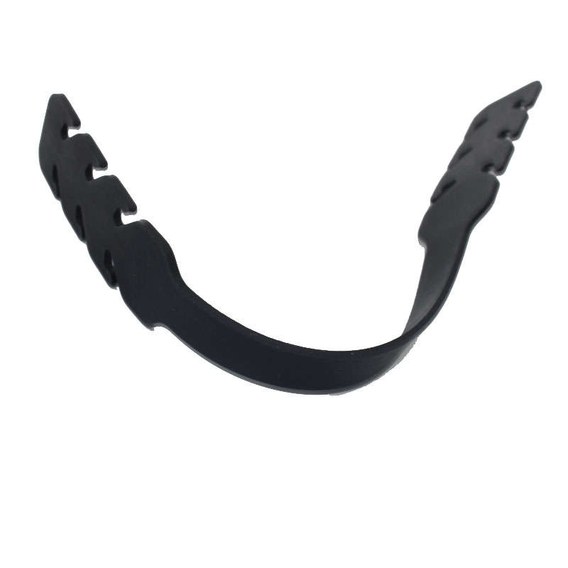 Silicone Face Mask Ear Savers - Black 5 Pack - Durable and Flexible