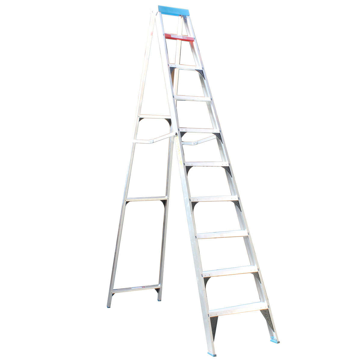 ValuStep Industrial Aluminium Step Ladder - 10 Steps - ValuStep