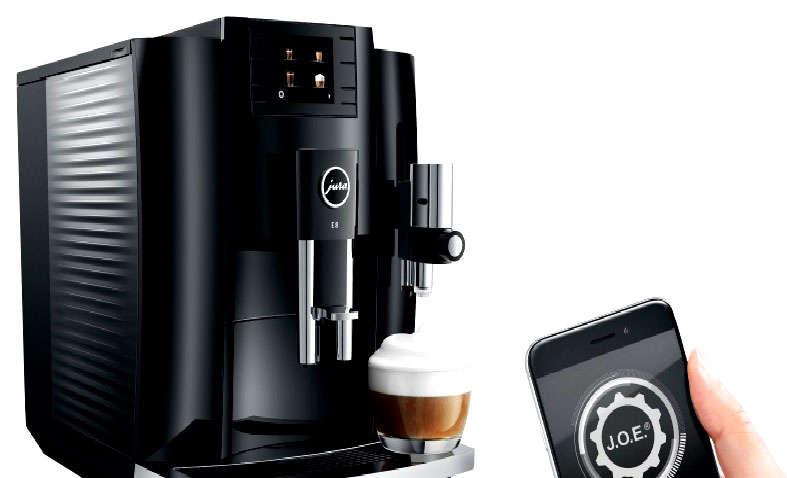Jura E8 Coffee Machine - Black Piano
