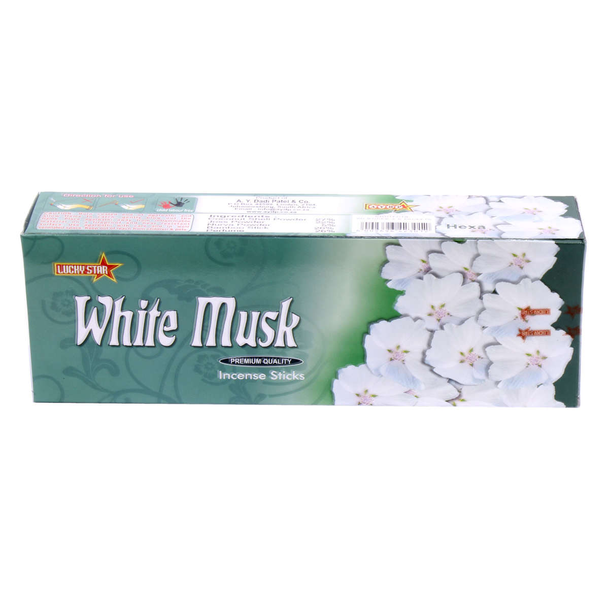 Incense Sticks - White Musk 9" Premium Quality Agarbatti - 240 Sticks