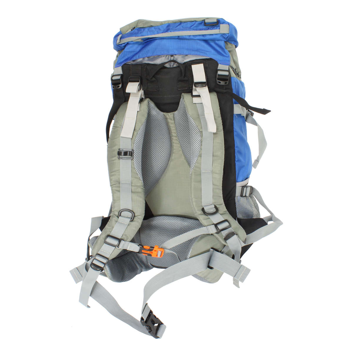 Auckland Adventure 65L Internal Frame Outdoor Hiking Backpack - Blue