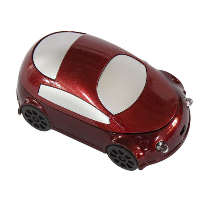 Mini Race Car Shaped LED Night Light - Red