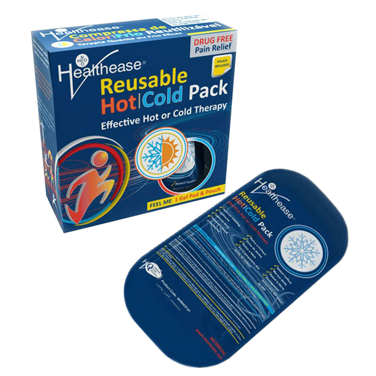 Reusable Hot &amp; Cold Gel Pack for Pain Relief