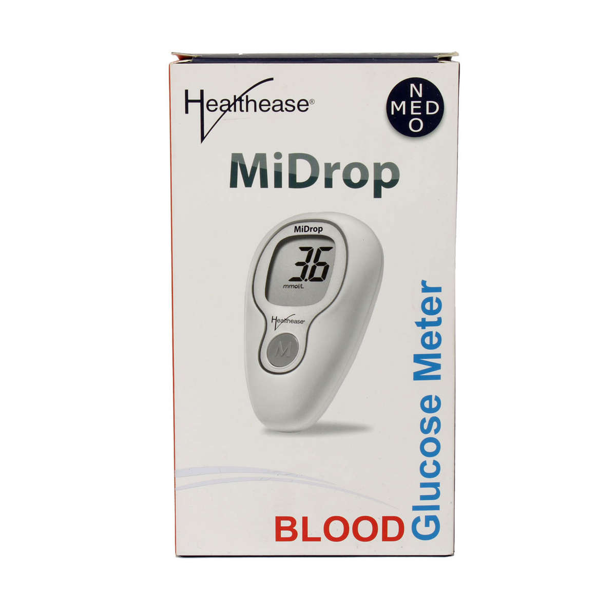 MiDrop Glucometer - Blood Glucose Meter Kit