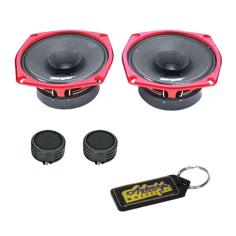 Targa Pro Series 5" 500w Midrange Speakers & Evo Tweeters