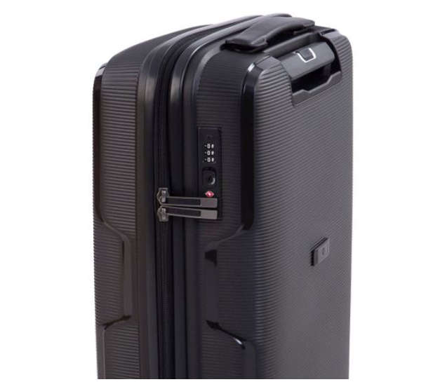 Polo Horizon 64cm Check-in Spinner - Black