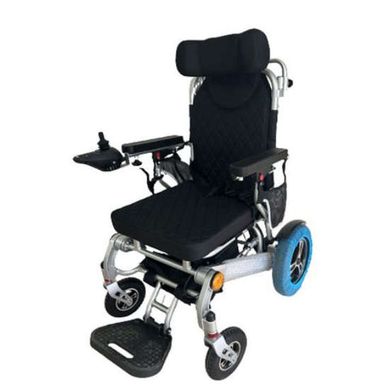 Electric Compact Folding Adjustable Arm-rest &amp; Headrest 500w Wheelchair