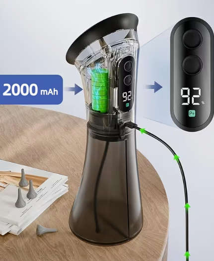 3 Mode Adjustable Electric Ear Wax Removal Kit