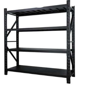 CS3 4-Level Storage Shelf Black 200kg Capacity