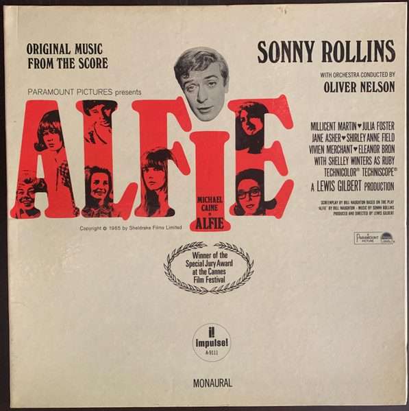 Sonny Rollins Alfie Vinyl/LP - Import