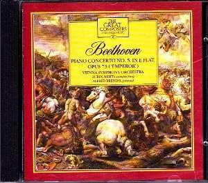 Beethoven  Piano Concerto No. 5, Opus 73 (Emperor) CD