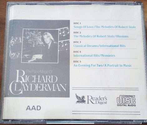 The Piano Magic of Richard Clayderman (5 CD Set)