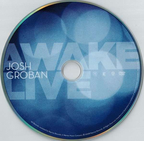 Josh Groban  Awake Live CD & DVD
