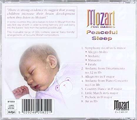 Mozart for Babies - Peaceful Sleep ( Import CD)