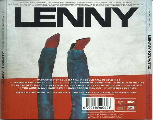 Lenny Kravitz  Lenny CD (Pre-owned)